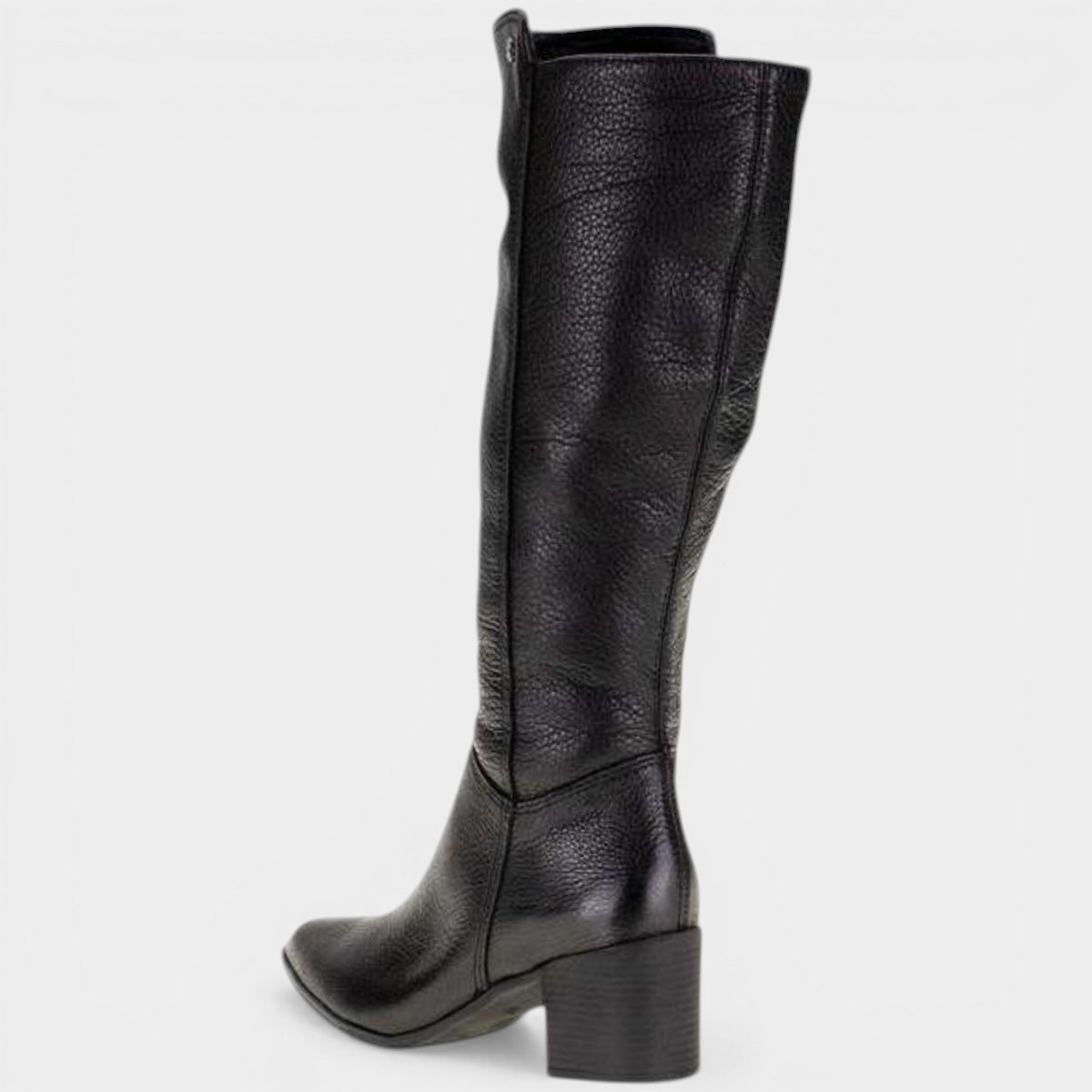 Bota Couro Bottero Cano Alto Feminina - Preto Preto 4