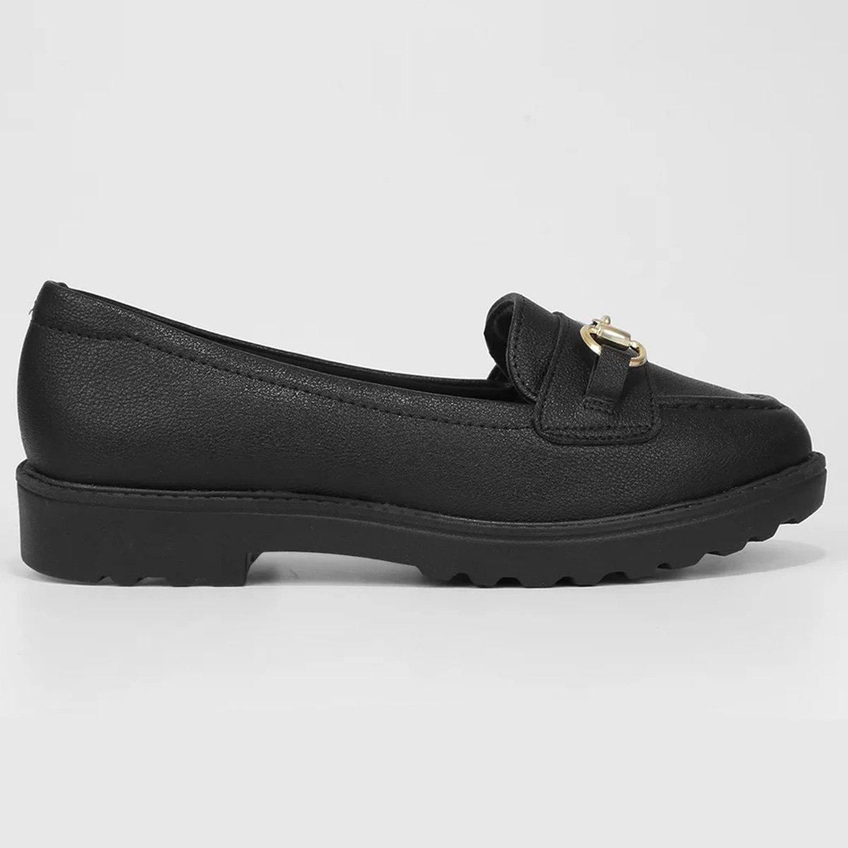 Mocassim Modare Tratorado Bridão Feminino - Preto Preto 2