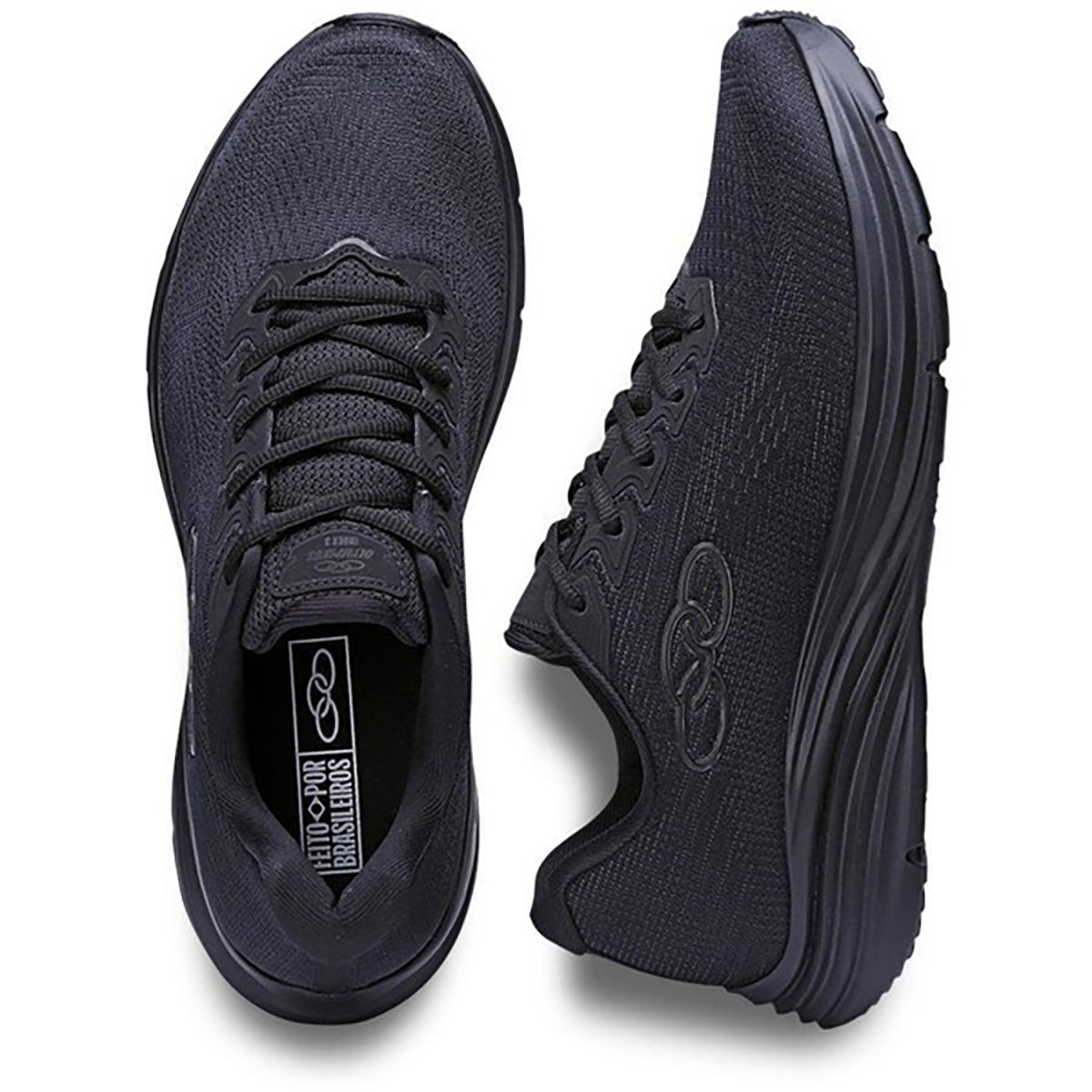 Tênis Olympikus Index 3 Masculino - Preto Cinza 3