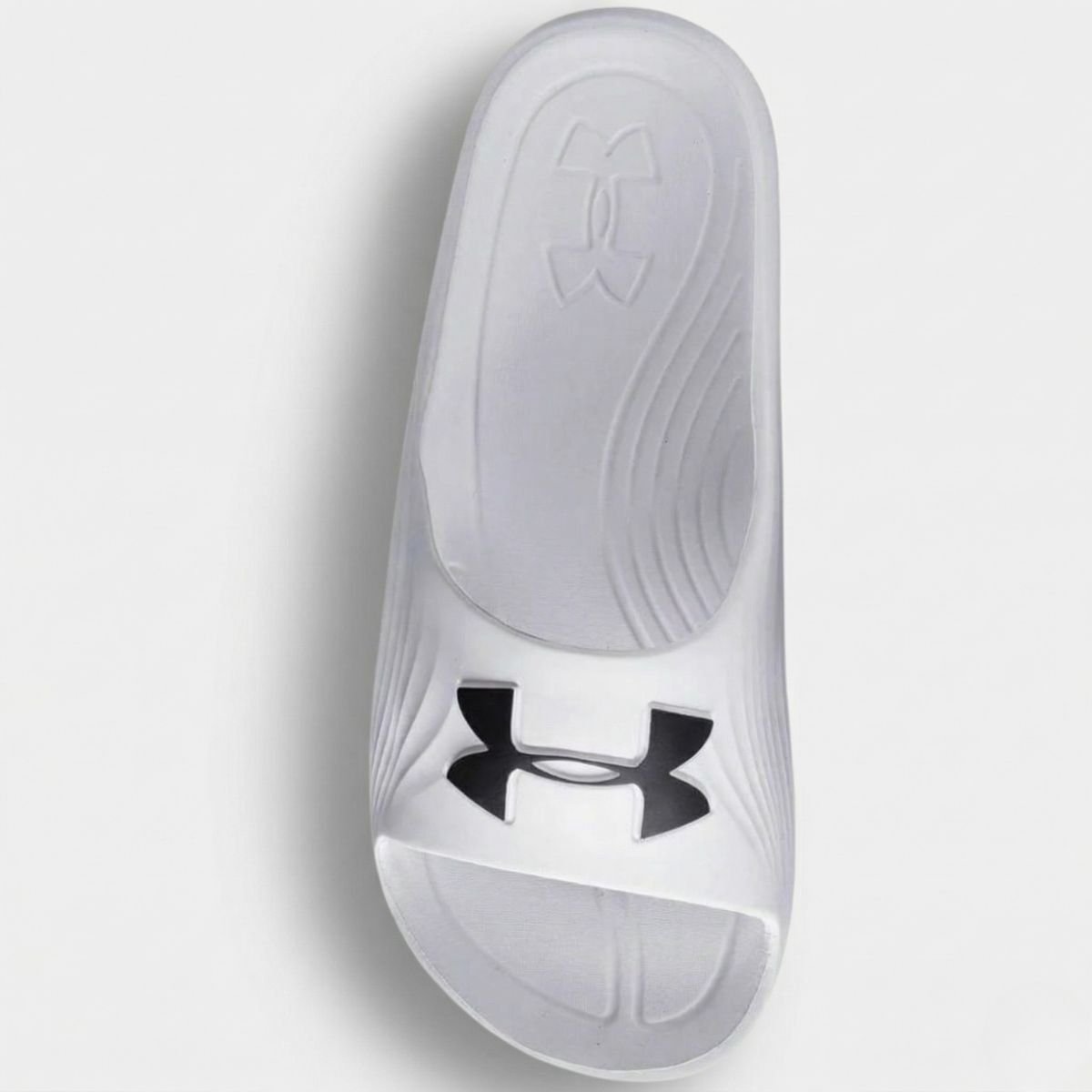 Chinelo Under Armour Core 2 - Branco e Preto Branco 3