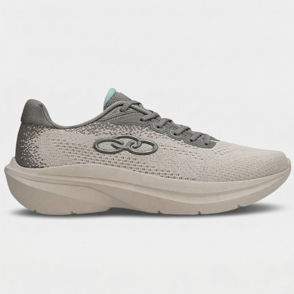 Tênis Olympikus Soma 2 Masculino - Cinza e Verde Cinza 2