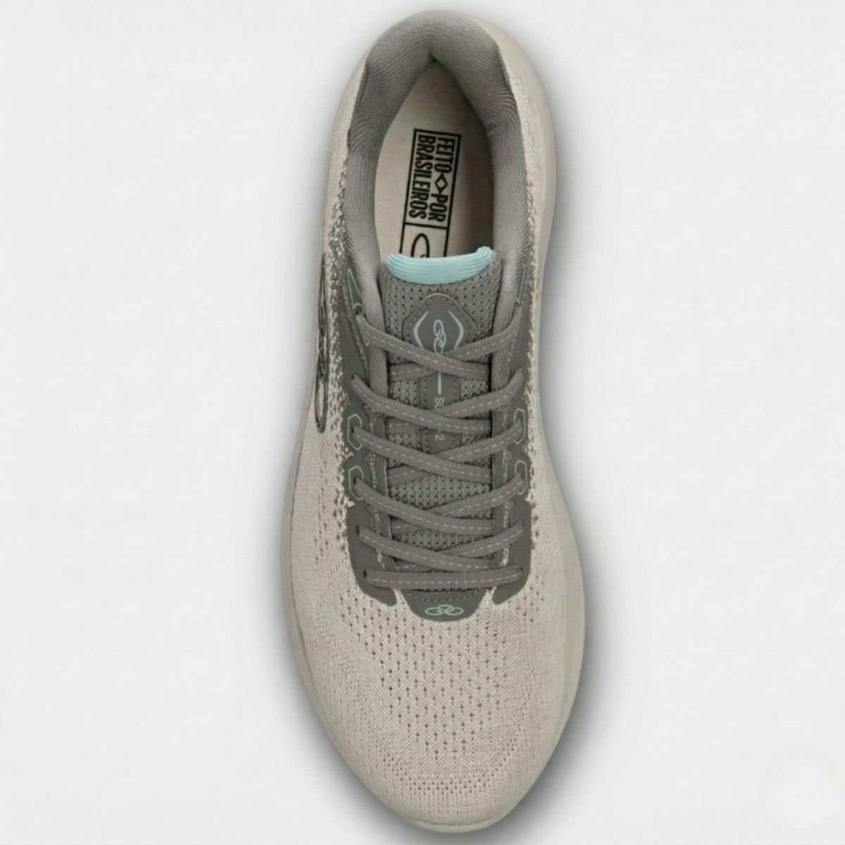 Tênis Olympikus Soma 2 Masculino - Cinza e Verde Cinza 3