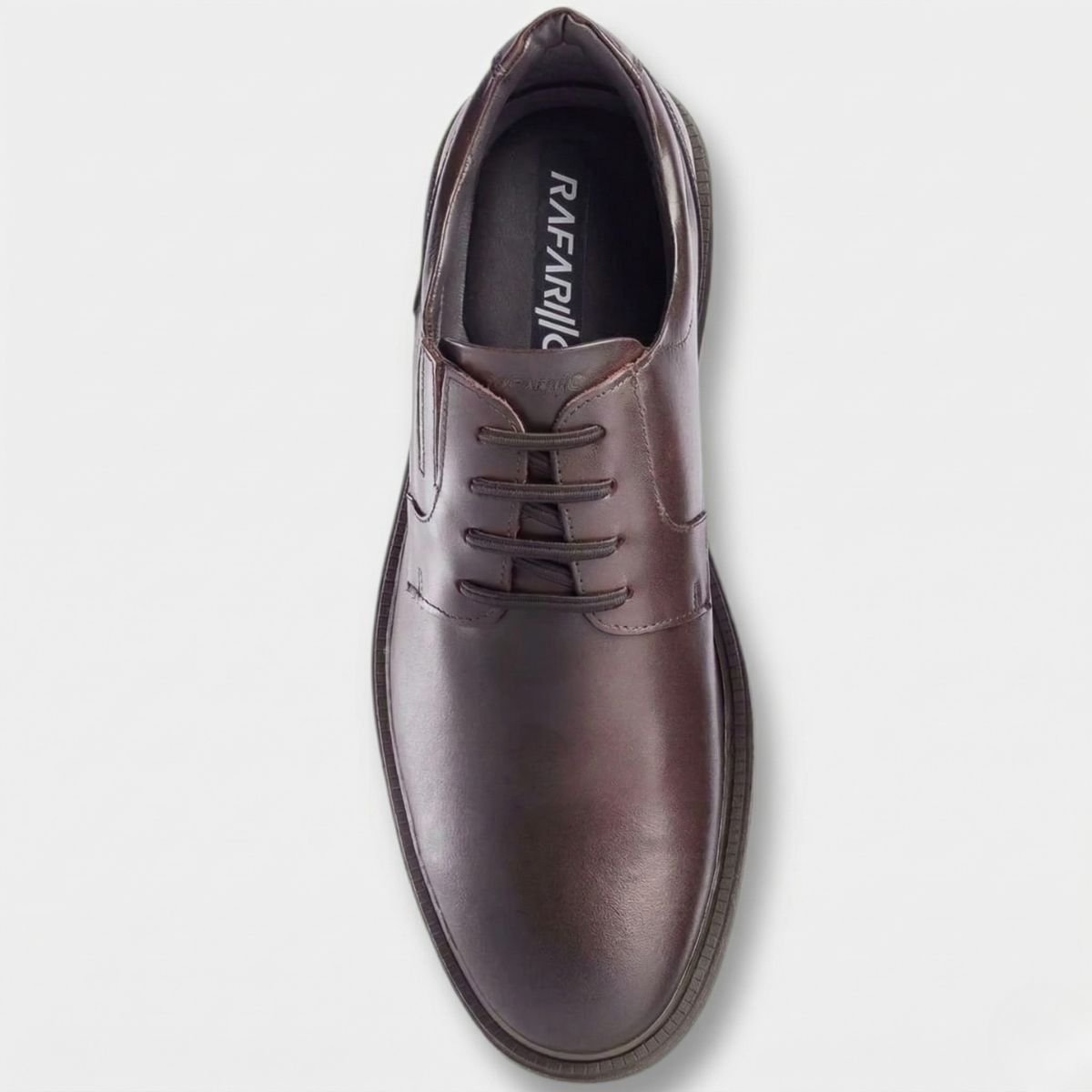 Sapato Social Rafarillo Couro Boston Masculino - Marrom Escuro Marrom Escuro 3
