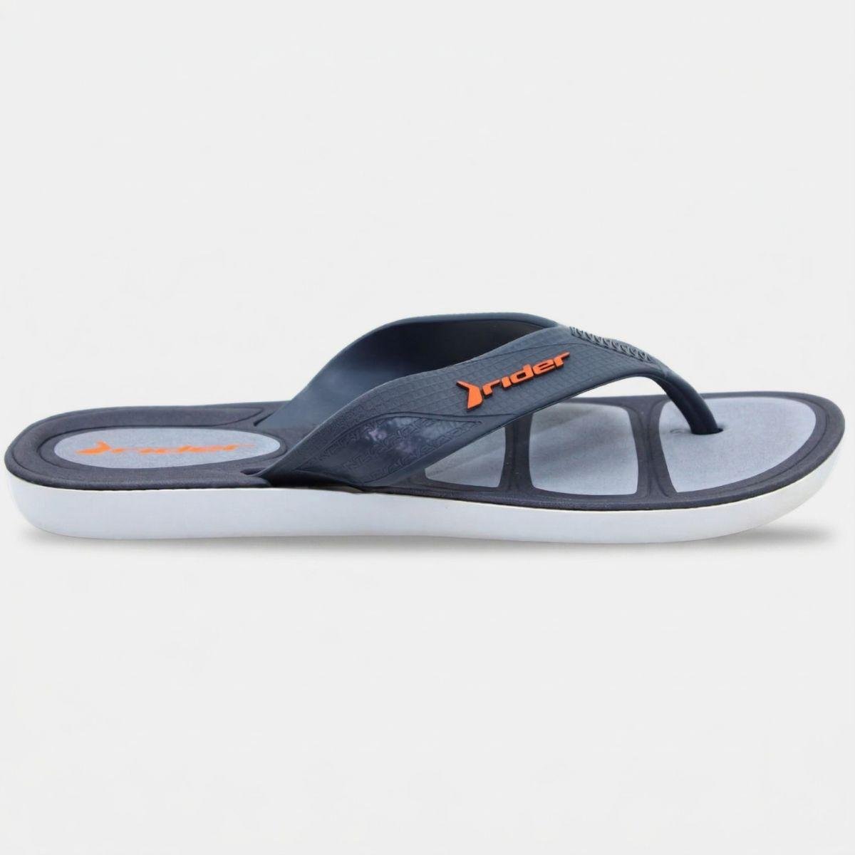 Chinelo Rider Pulse II Masculino - Preto e Cinza Cinza 3