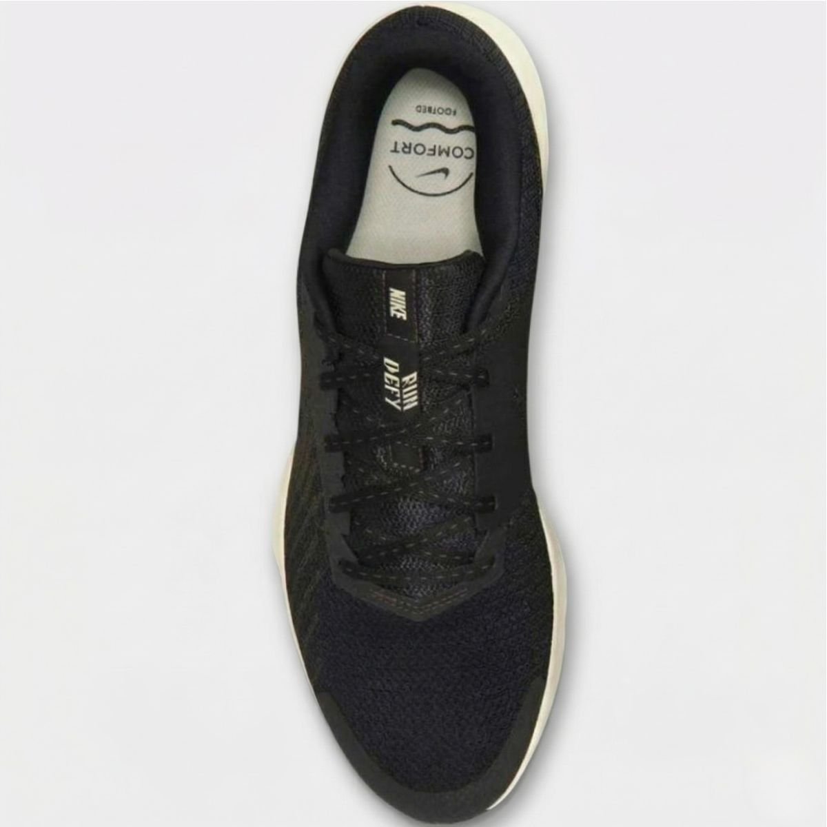 Tênis Nike Run Defy Masculino - Preto e Off White Cinza 3