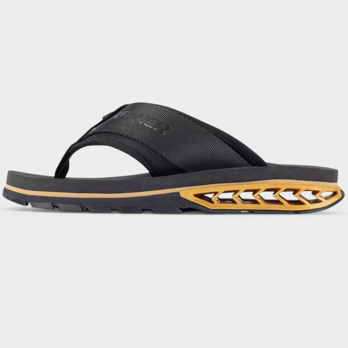 Chinelo Kenner Rakka Sport Masculino - Preto e Dourado Preto 3
