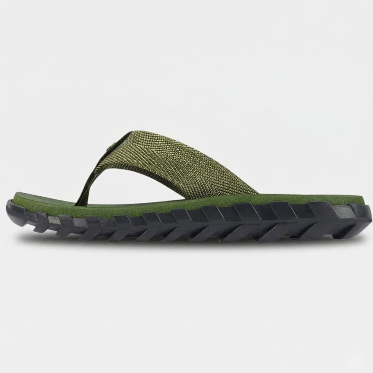 Chinelo Kenner Megah Masculino - Verde Cinza 3