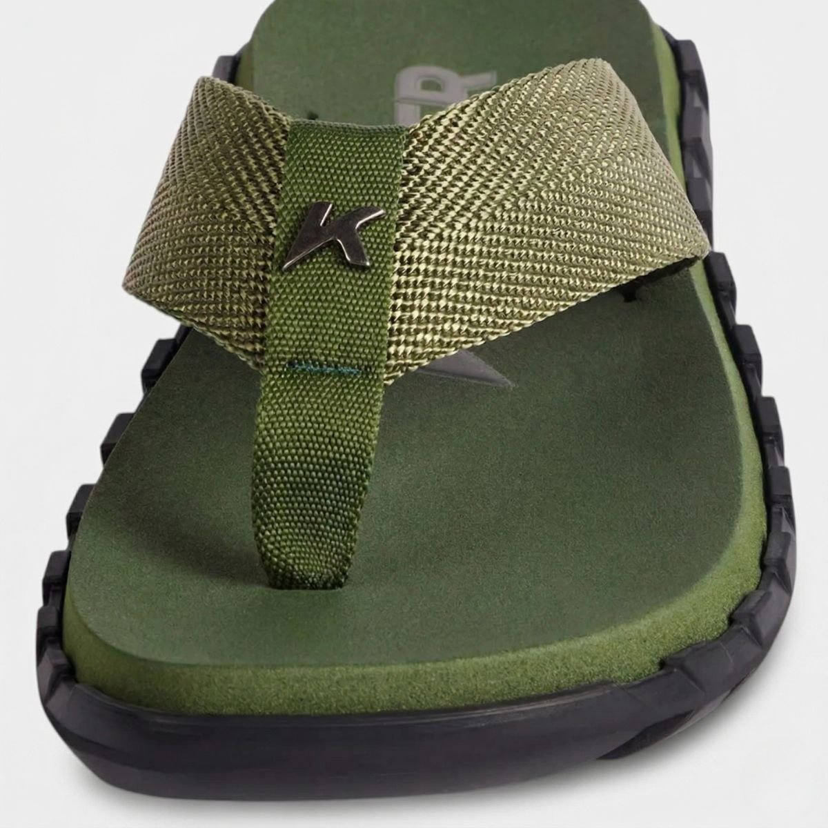 Chinelo Kenner Megah Masculino - Verde Cinza 4