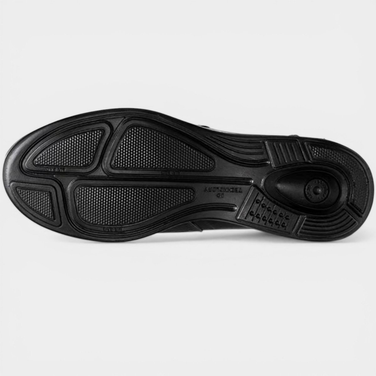 Sapatênis Jota Pe Couro 3D Evolution Masculino - Preto Cinza 5