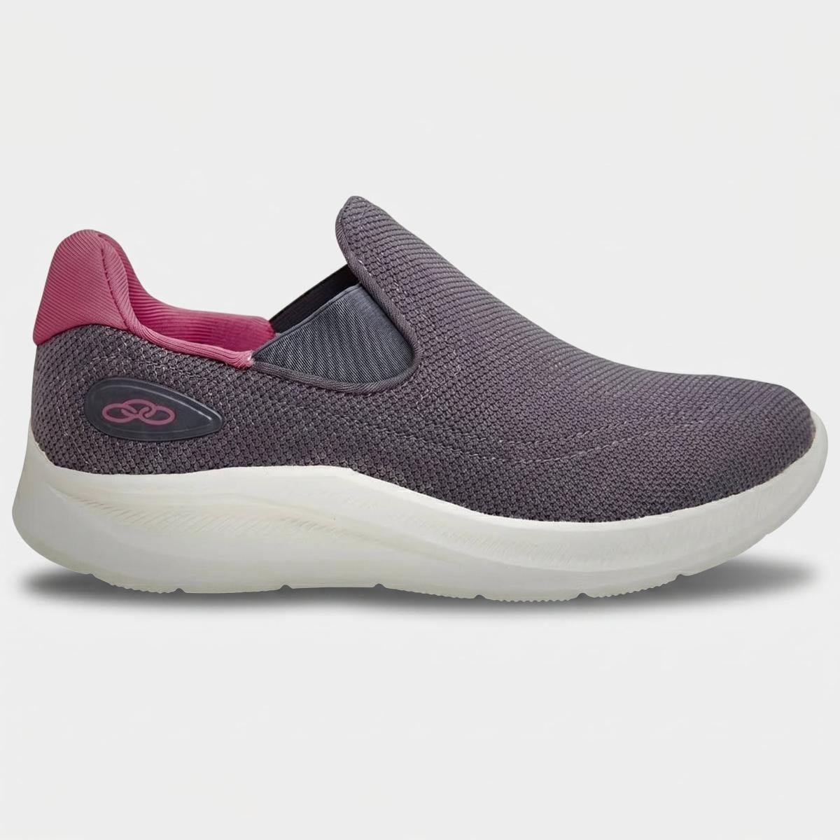 Tênis Olympikus Flutua 2 Feminino - Cinza e Rosa Cinza 2