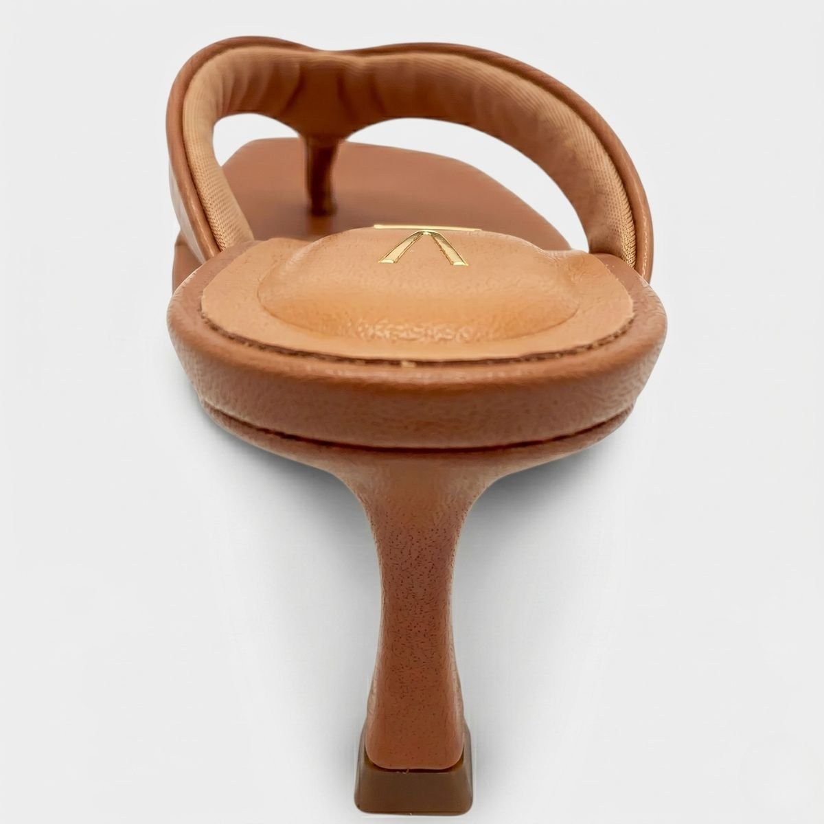 Tamanco Vizzano Salto Baixo Feminino - Marrom Marrom 4