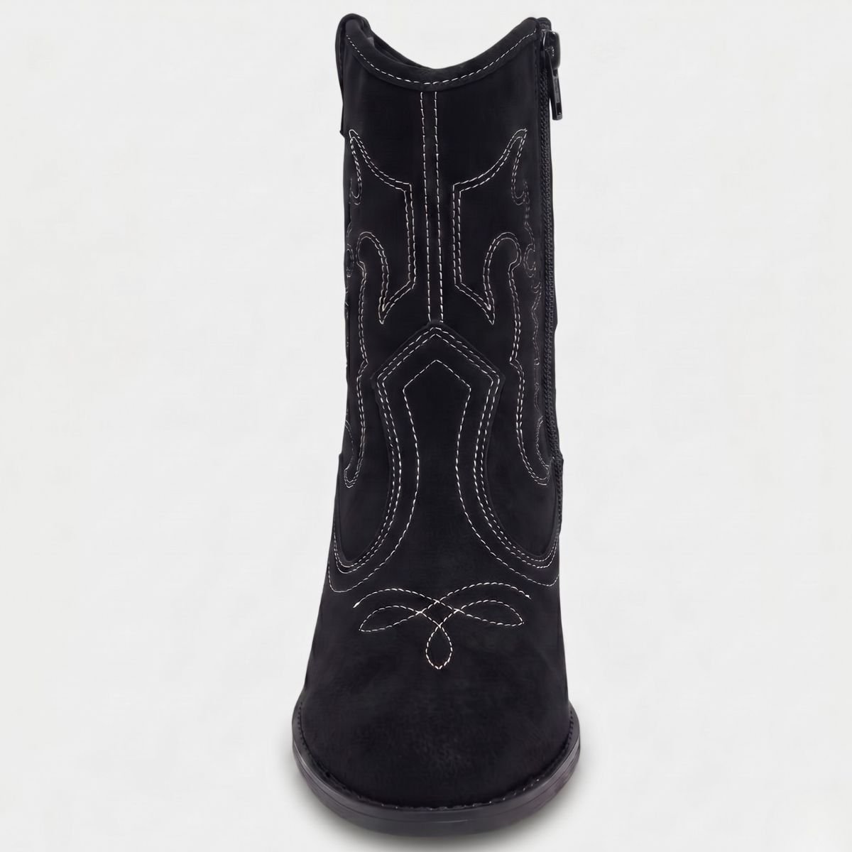 Bota Moleca Cano Curto Feminina - Preto Preto 3