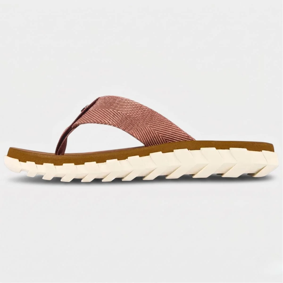 Chinelo Kenner Megah Masculino - Marrom Cinza 3