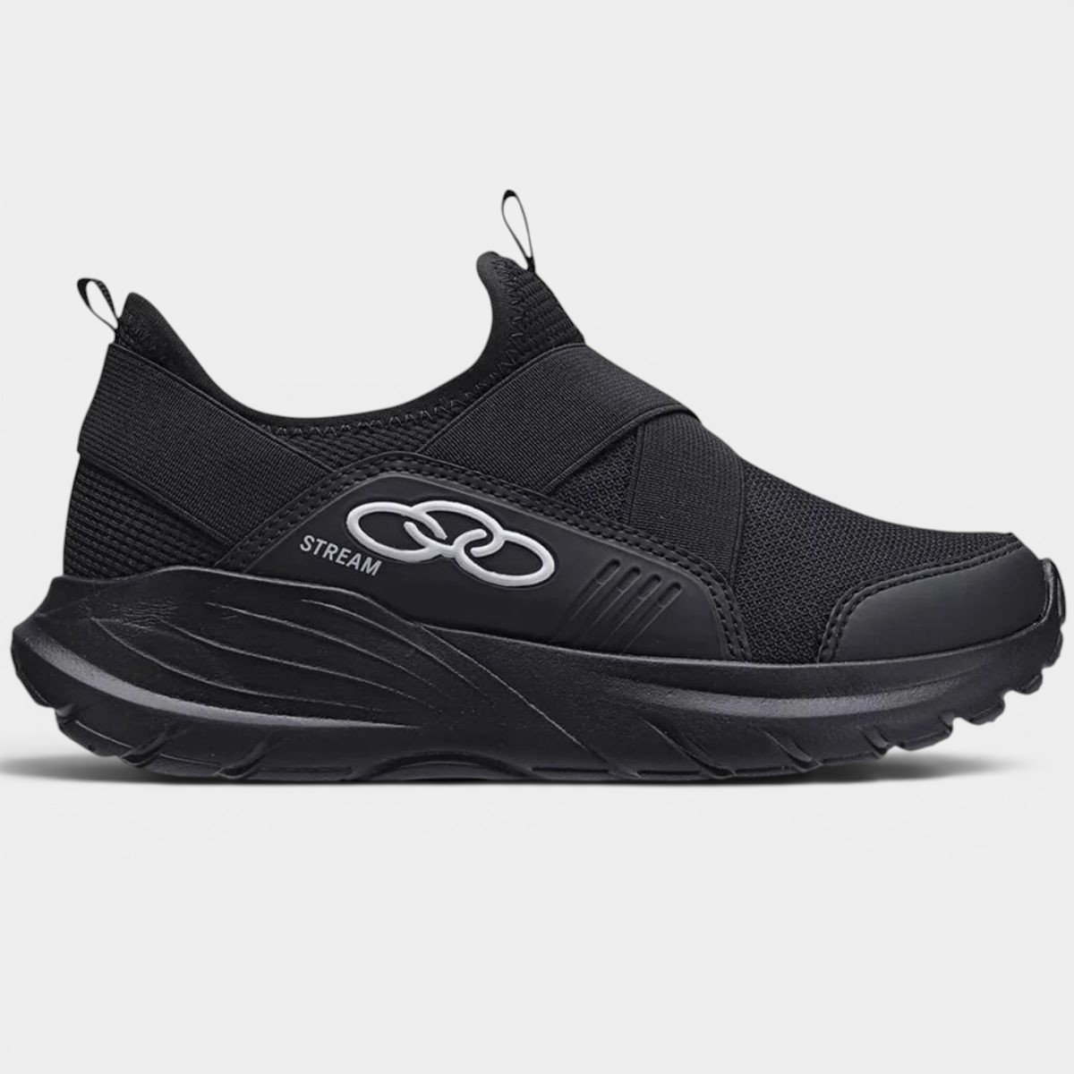 Tênis Infantil Olympikus Stream Menino - Preto Preto 2