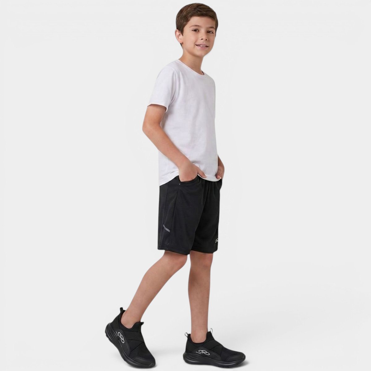 Tênis Infantil Olympikus Stream Menino - Preto Preto 6