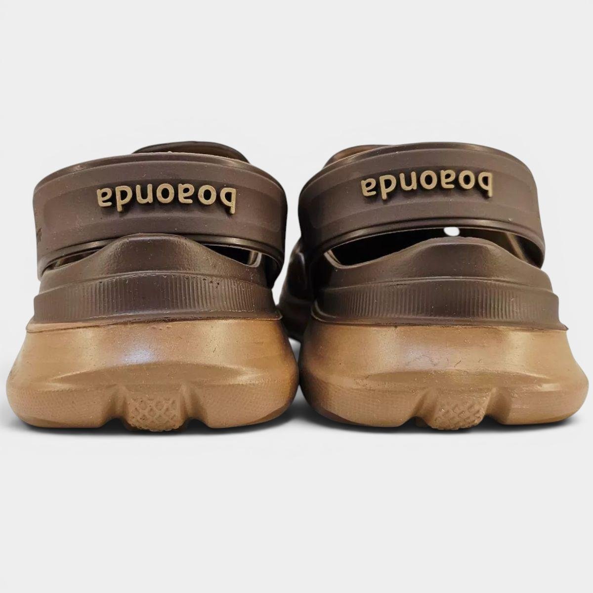Babuche Boaonda Adventure Conforto Masculino - Marrom Marrom 4