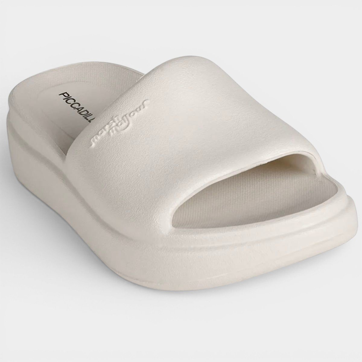 Tamanco Piccadilly Fun Marshmallow Feminino - Branco