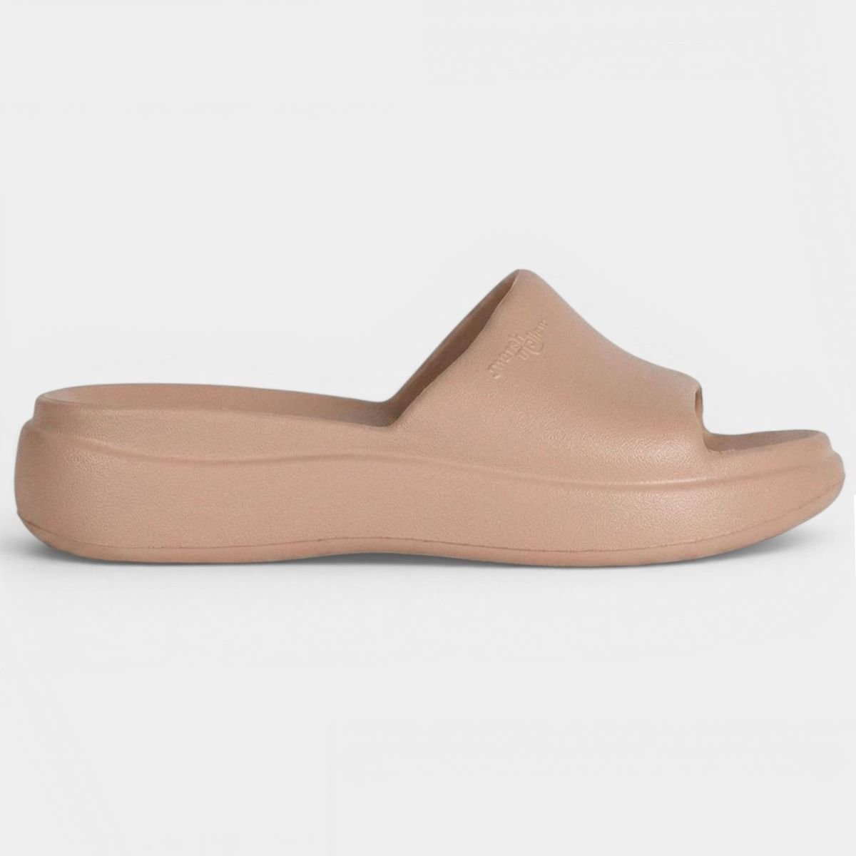 Tamanco Piccadilly Fun Marshmallow Feminino - Nude Nude 2
