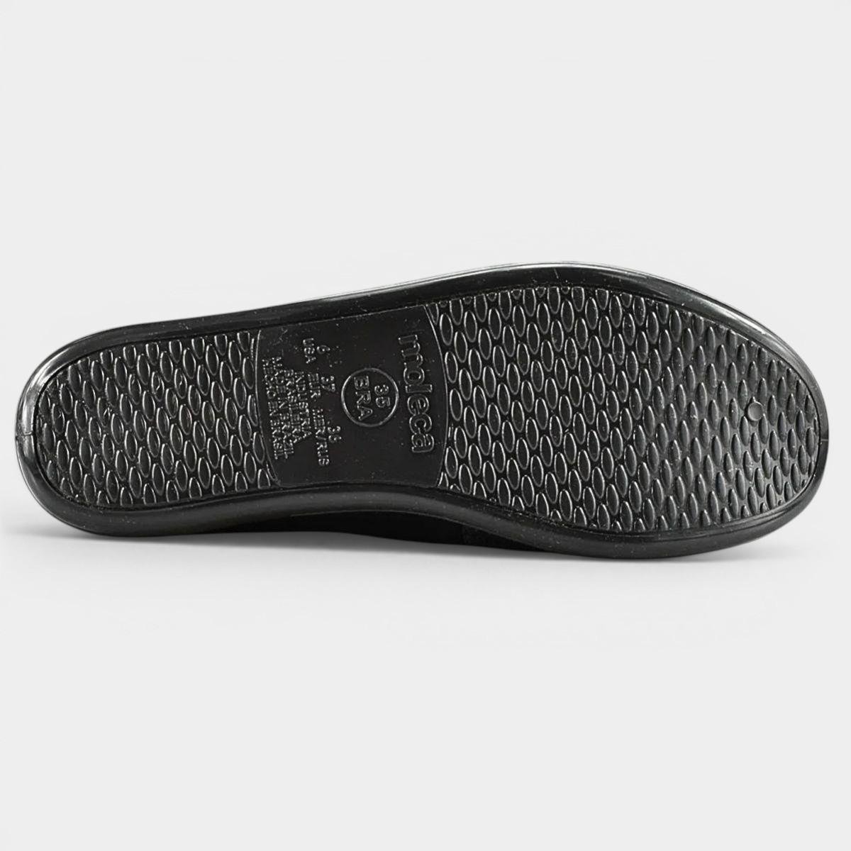 Alpargata Moleca Conforto Elastico Feminina - Preto Preto 4
