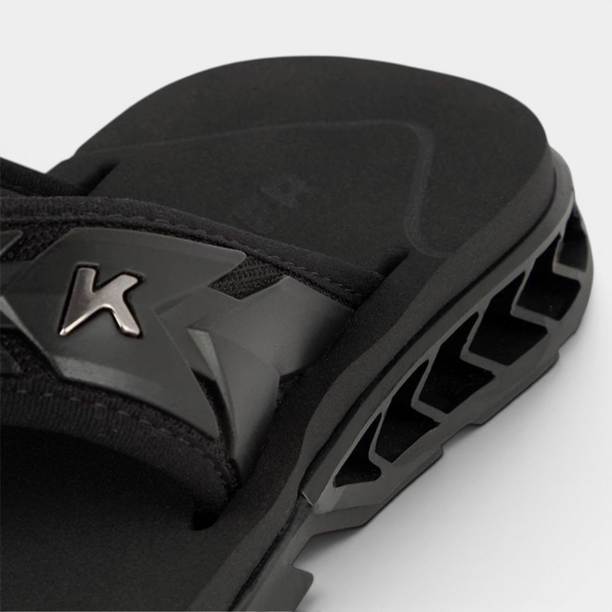 Chinelo Kenner Rakka Ultra Force Masculino - Preto e Cinza Cinza 4