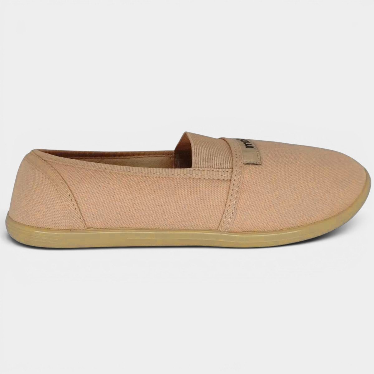 Alpargata Moleca Conforto Elastico Feminina - Nude Nude 2