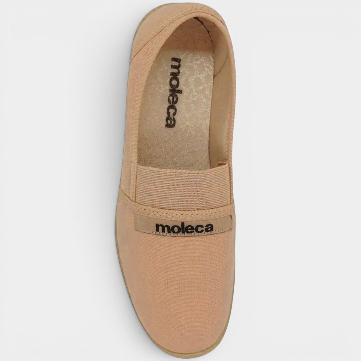 Alpargata Moleca Conforto Elastico Feminina - Nude Nude 3