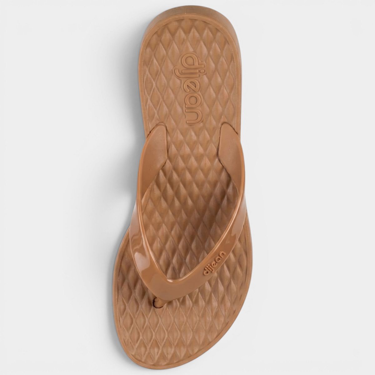 Tamanco Anabela Dijean Anatômico Feminino - Caramelo Caramelo 3