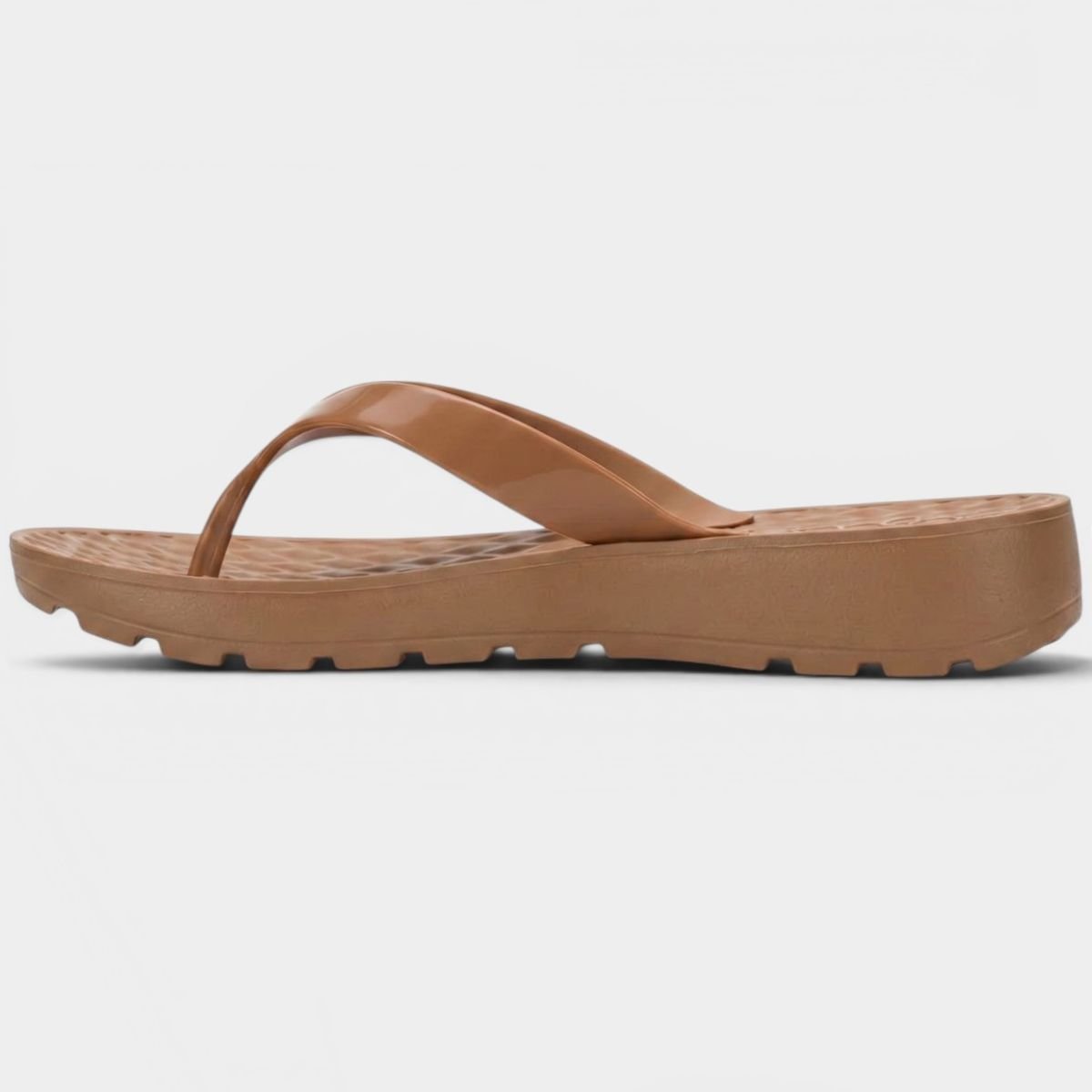 Tamanco Anabela Dijean Anatômico Feminino - Caramelo Caramelo 4
