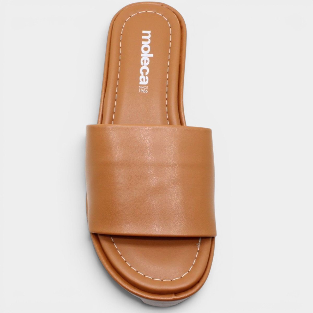 Tamanco Moleca Liso Plataforma Feminino - Nude Nude 3