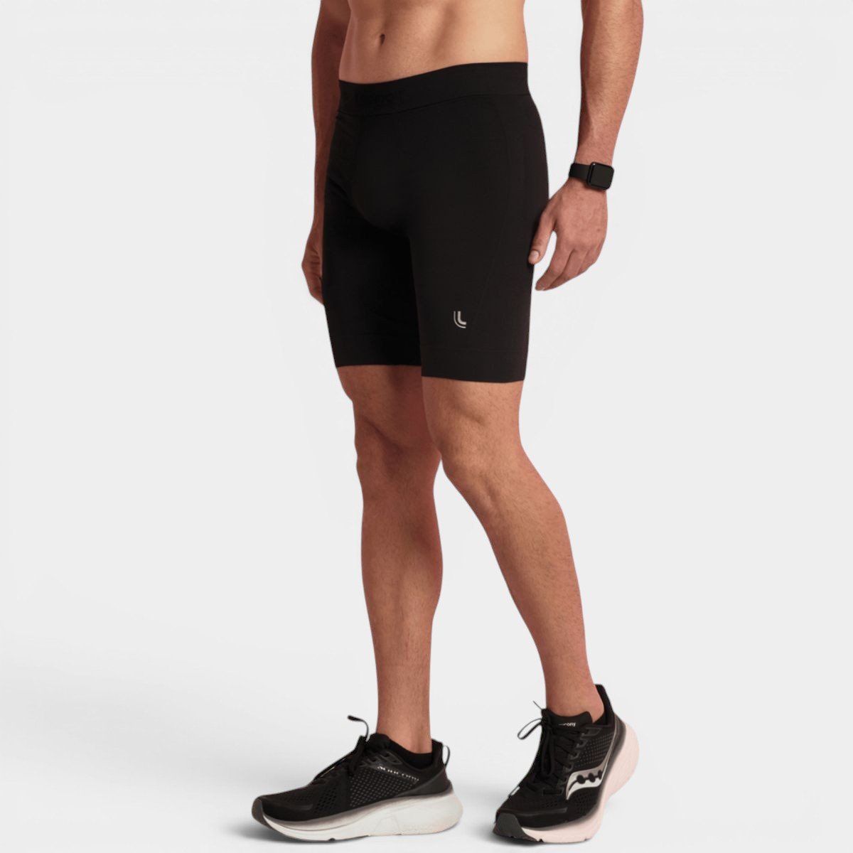 Bermuda Lupo I-Max Térmica Masculina - Preto Cinza 1