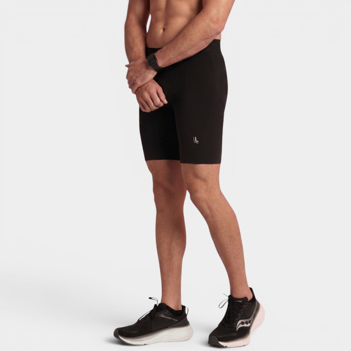 Bermuda Lupo I-Max Térmica Masculina - Preto Cinza 2