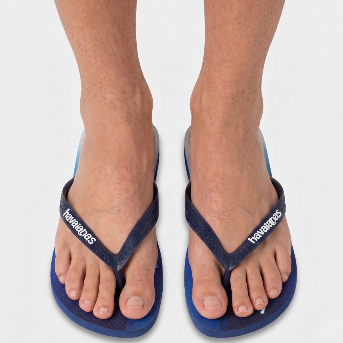 Chinelo Havaianas Top Heróis DC - Azul e Branco Cinza 5