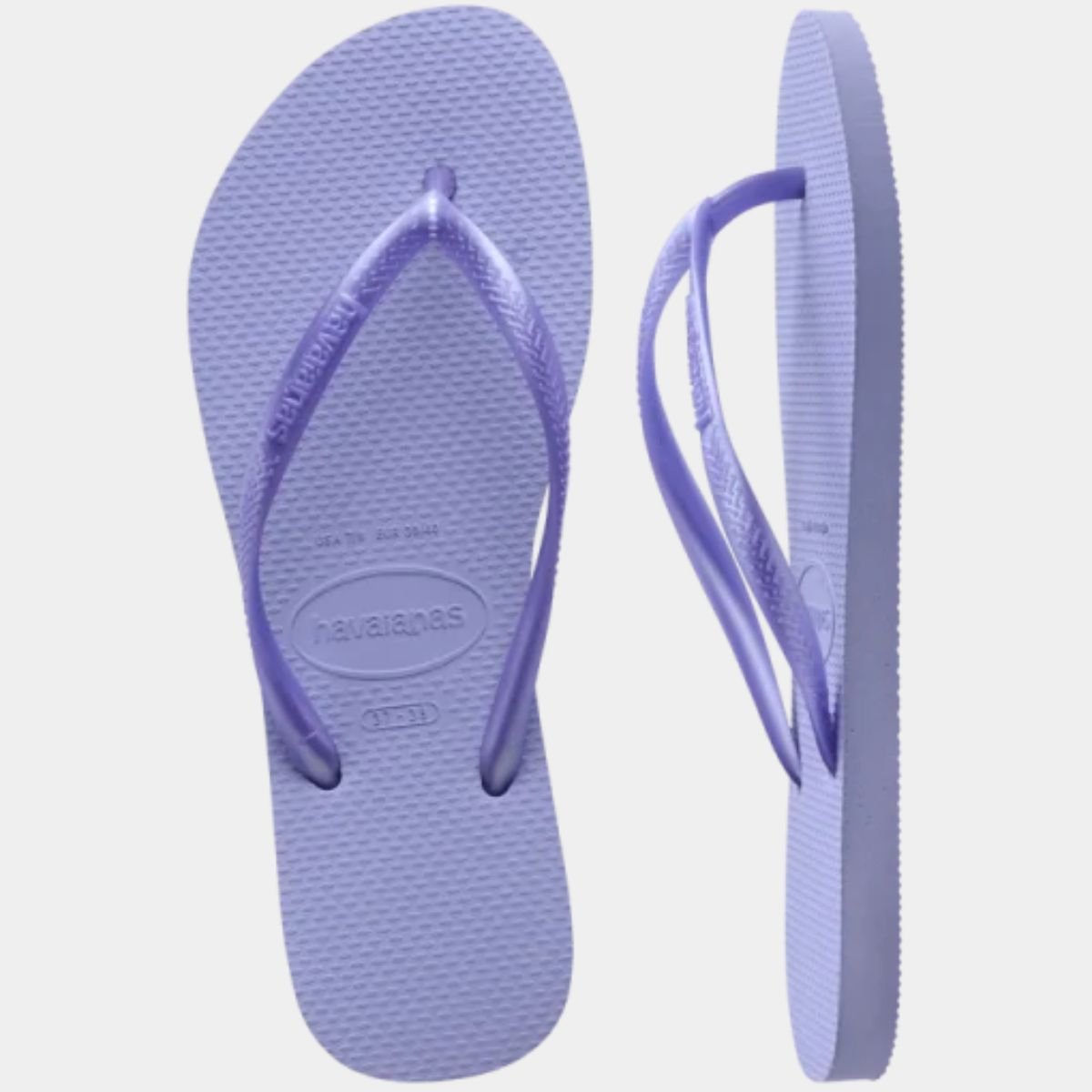 Chinelo Havaianas Slim Tradicional Feminino - Lilás Lilás 4