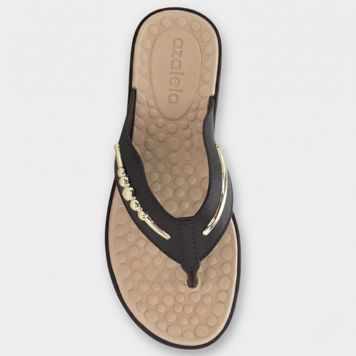 Tamanco Azaleia Taina Feminino - Preto Cinza 3