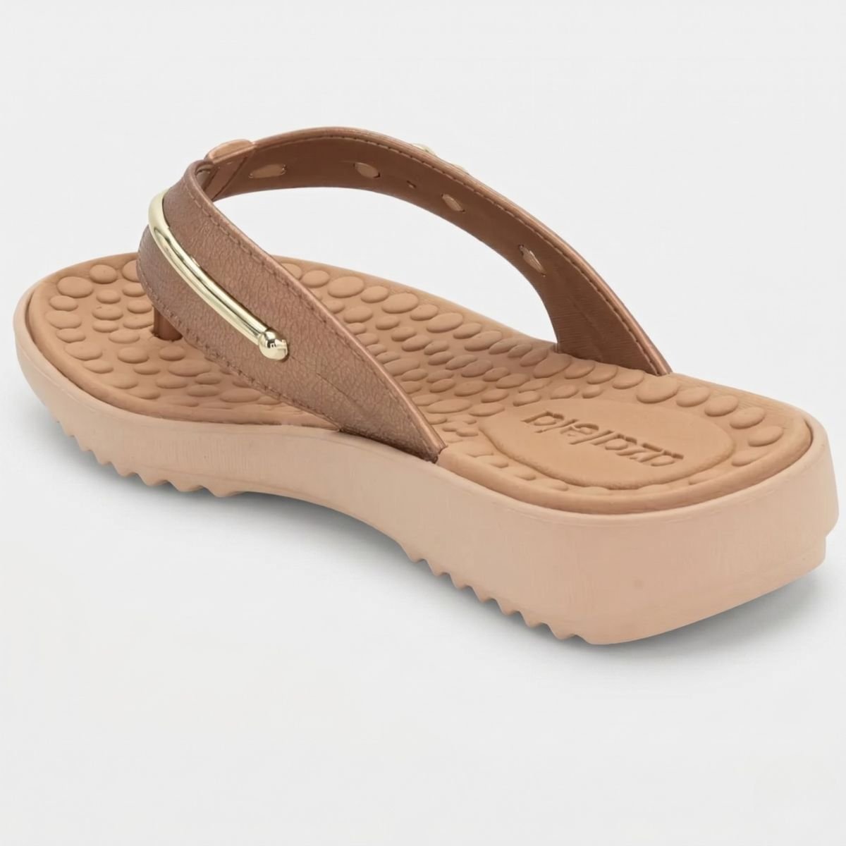 Tamanco Azaleia Taina Feminino - Cobre Cinza 4