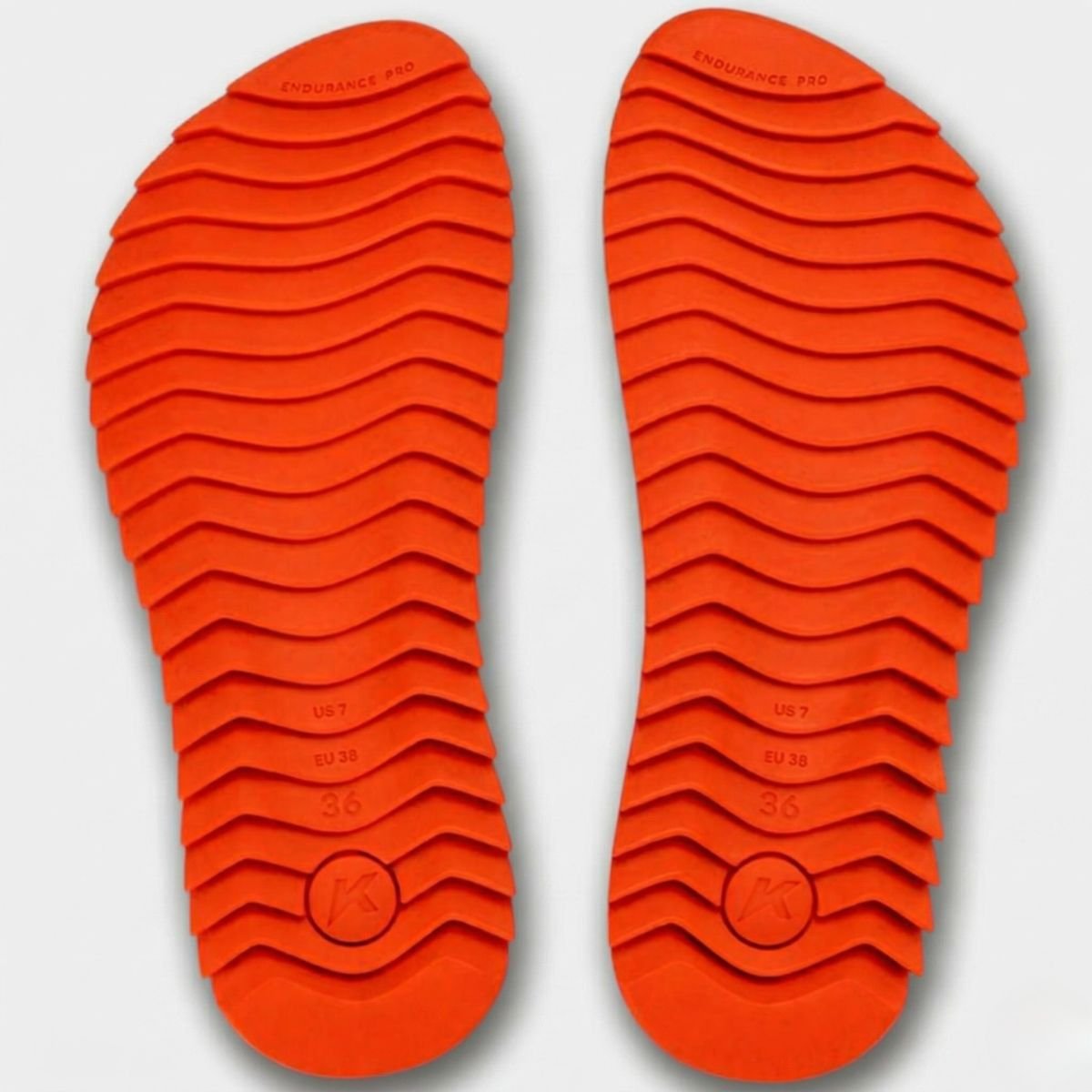 Chinelo Kenner Ibiza Wave Feminino - Branco e Laranja Cinza 4