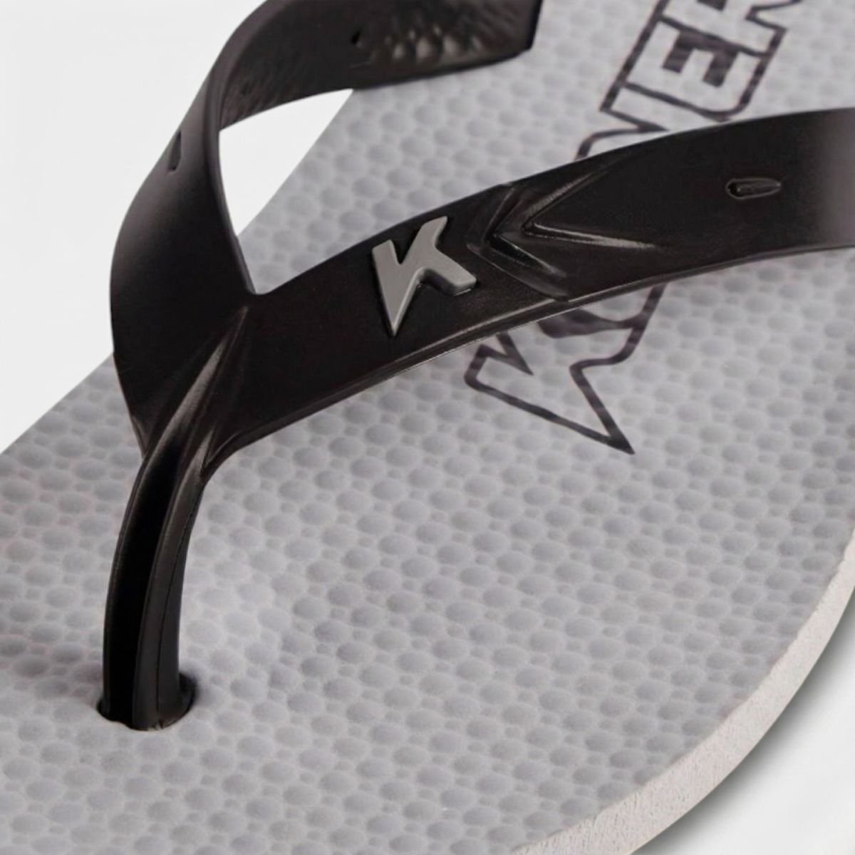 Chinelo Kenner New Summer Lisa Masculino - Cinza e Preto Cinza/Preto 4