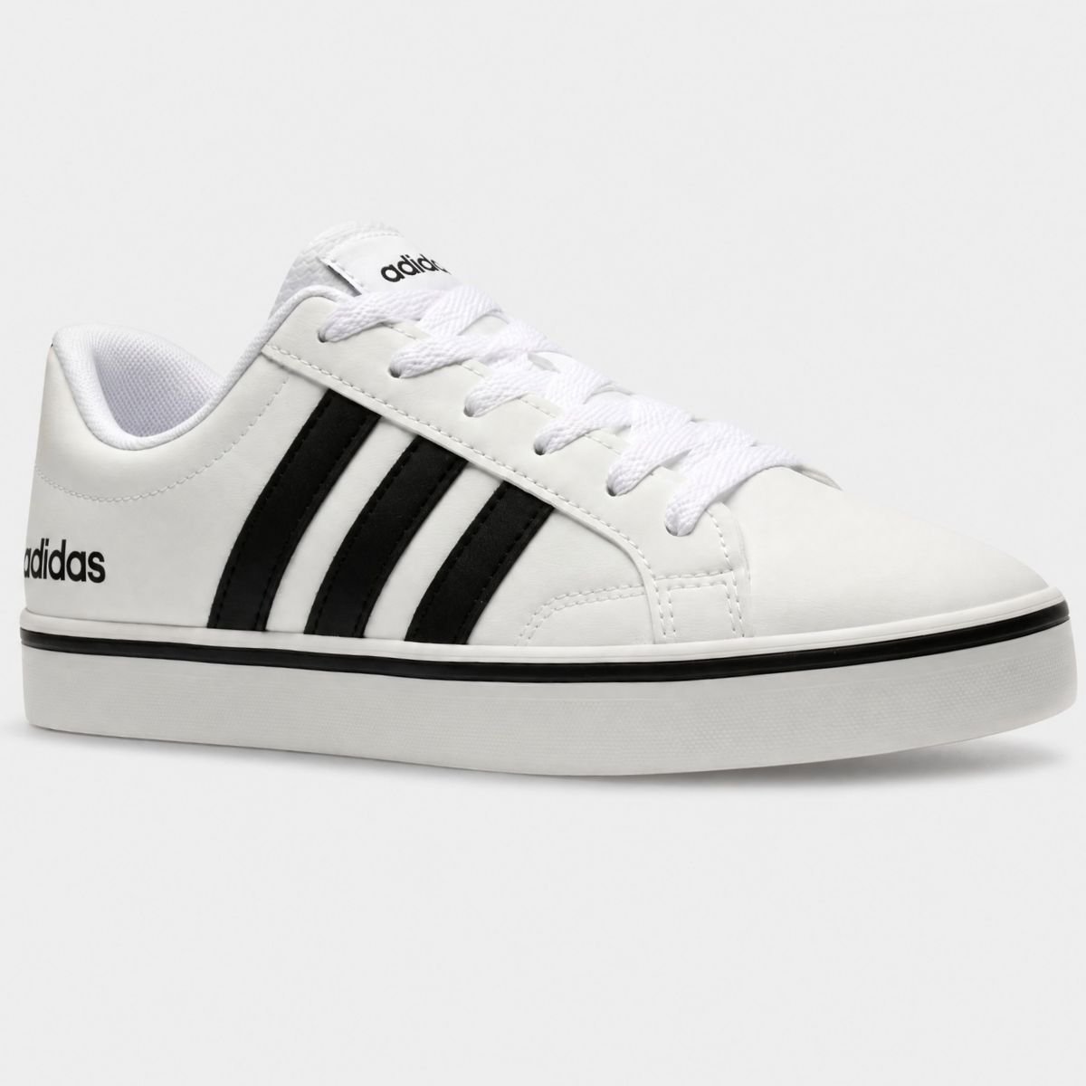 Tênis Adidas Vs Pace 2.0 Masculino - Branco e Preto
