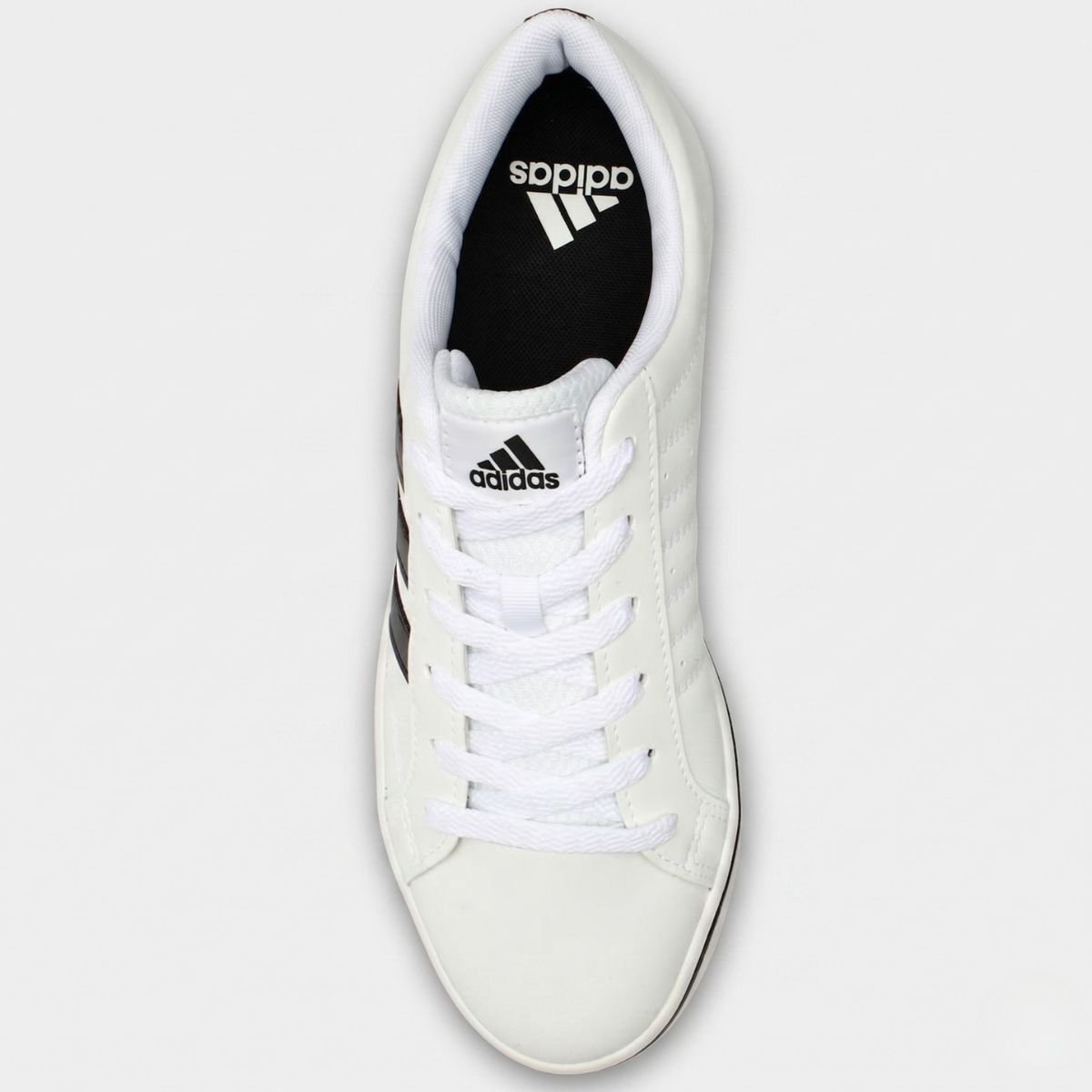 Tênis Adidas Vs Pace 2.0 Masculino - Branco e Preto Cinza 3