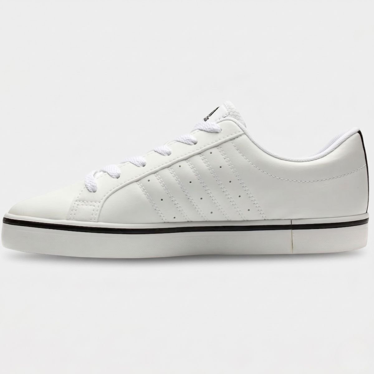 Tênis Adidas Vs Pace 2.0 Masculino - Branco e Preto Cinza 4