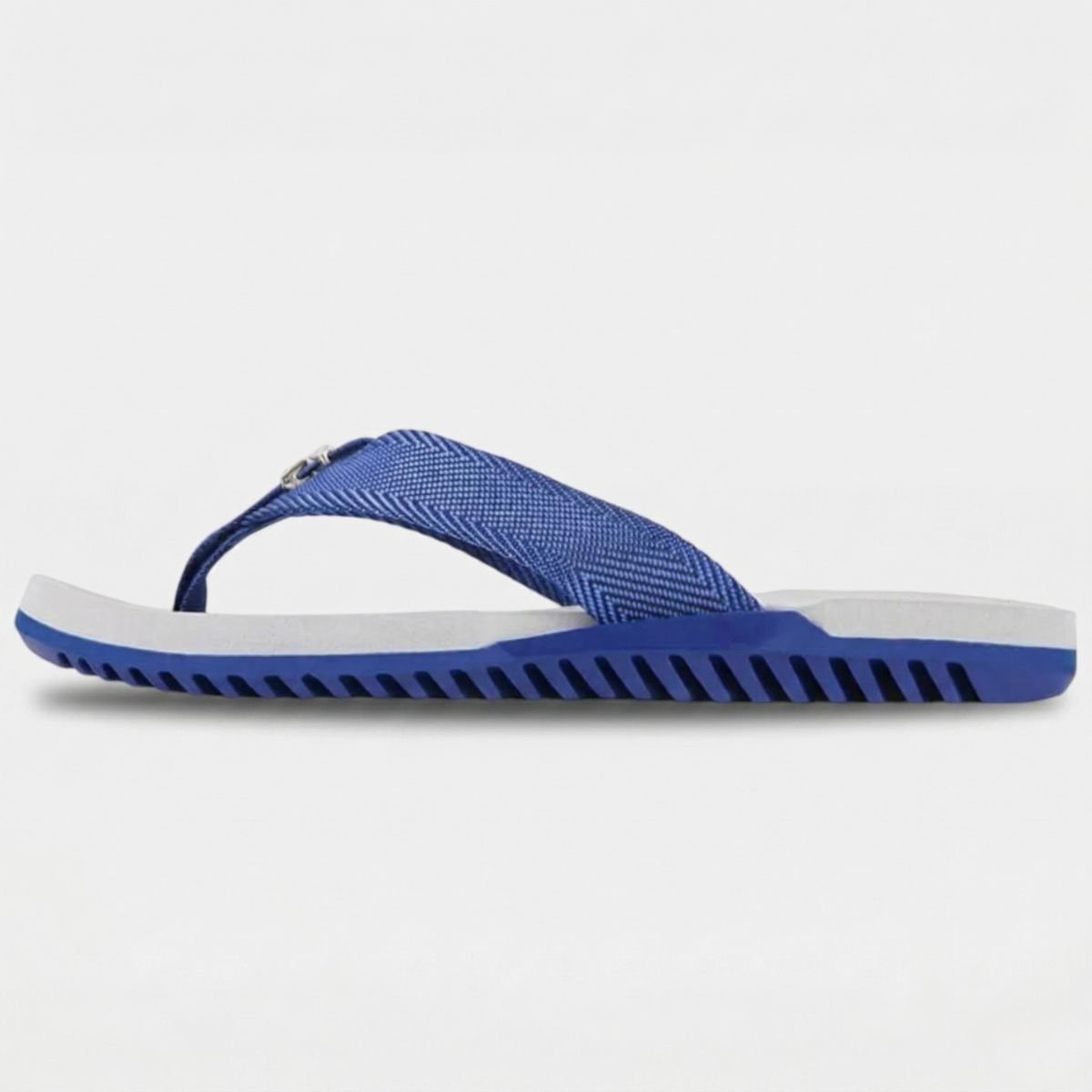 Chinelo Kenner Nk6 Masculino - Cinza e Azul Cinza 3