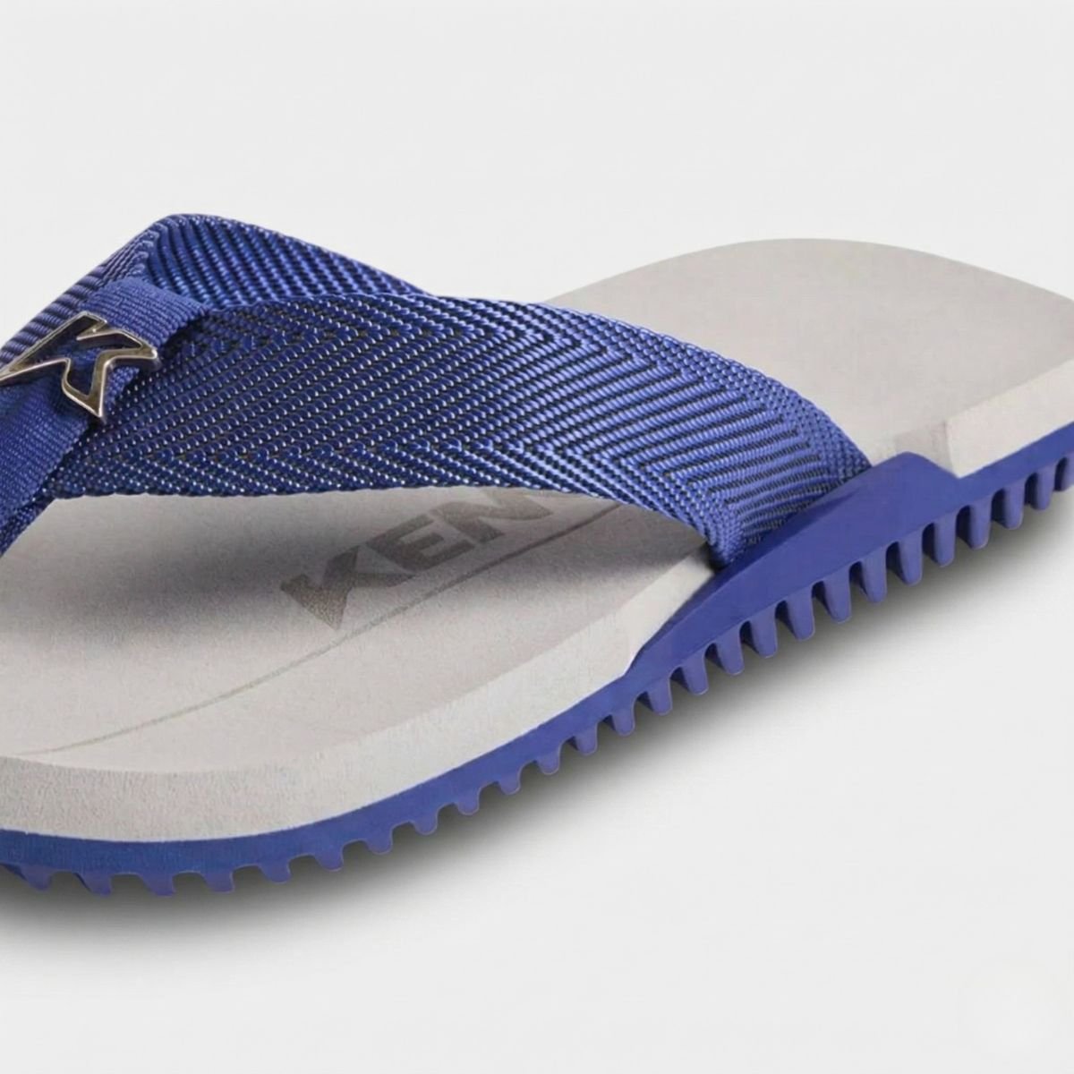 Chinelo Kenner Nk6 Masculino - Cinza e Azul Cinza 4