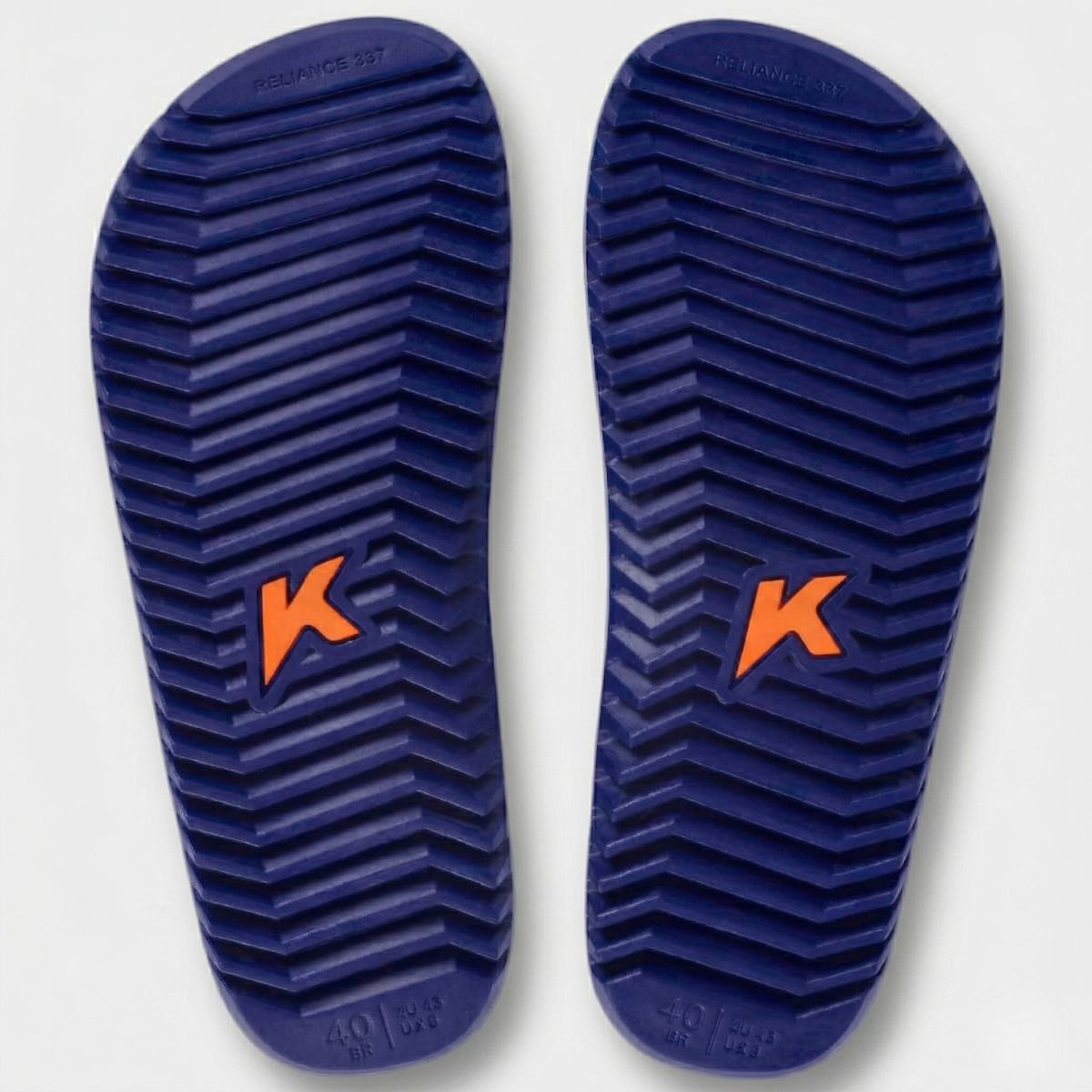 Chinelo Kenner Nk6 Masculino - Cinza e Azul Cinza 5