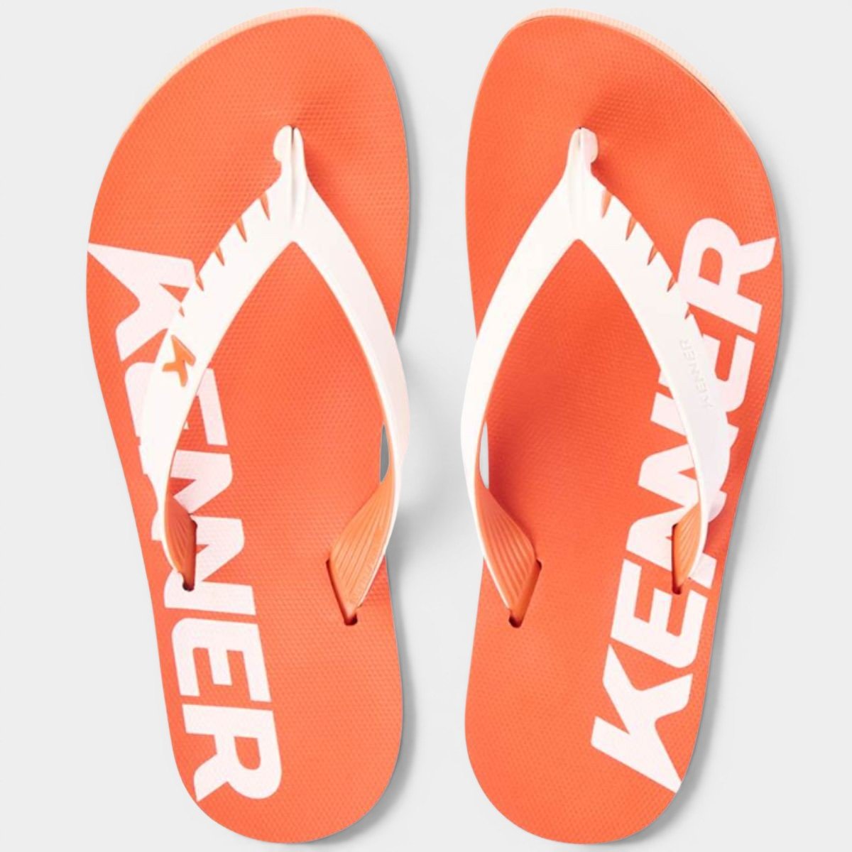 Chinelo Kenner Red Masculino - Laranja e Branco Laranja 2