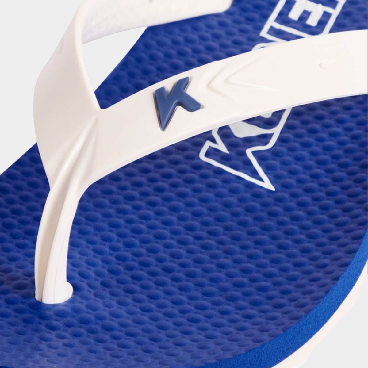 Chinelo Kenner New Summer Masculino - Azul Escuro e Branco Cinza 3