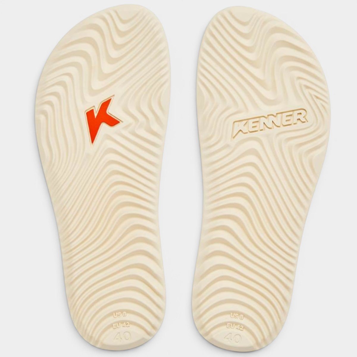 Chinelo Kenner New Summer Masculino - Azul Escuro e Branco Cinza 4