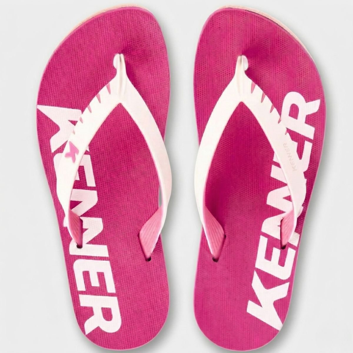 Chinelo Kenner Red Masculino - Rosa e Branco Rosa 2