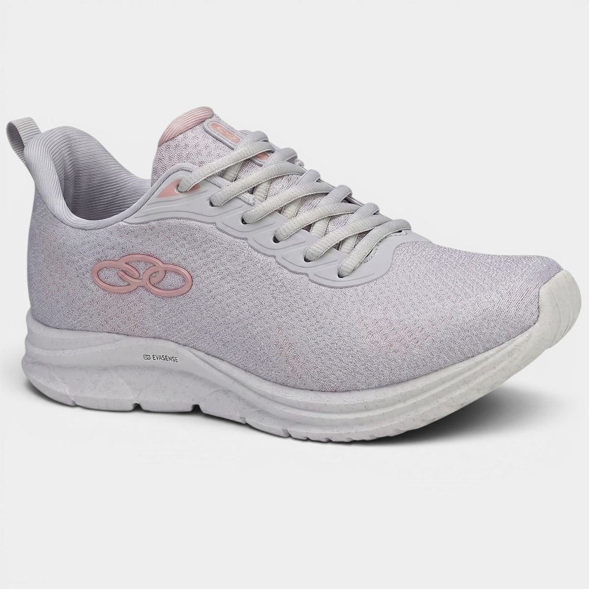 Tênis Olympikus Citrus 2 Feminino - Cinza e Rosa