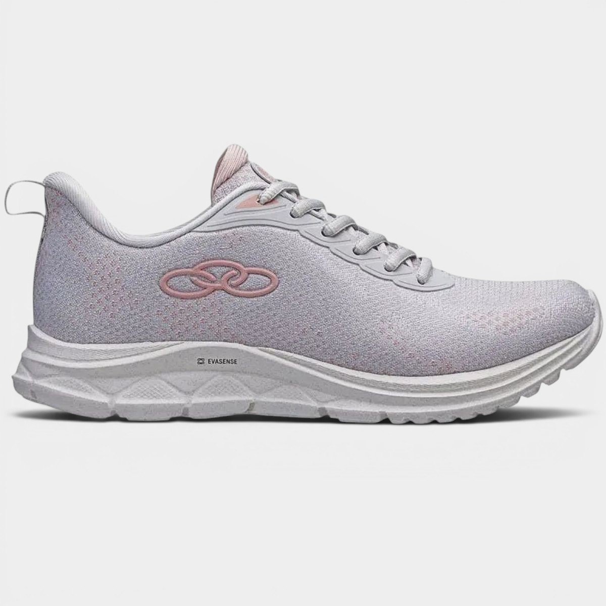 Tênis Olympikus Citrus 2 Feminino - Cinza e Rosa Cinza 2