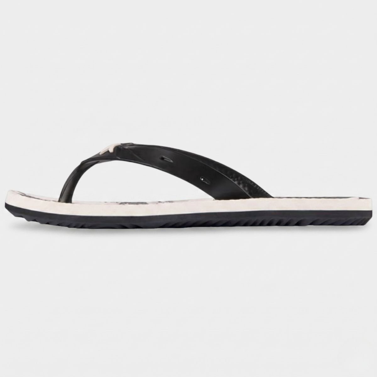 Chinelo Kenner Summer Gol Masculino - Preto e Branco Cinza 3